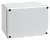 Коробка КМ41261 распаячная для о/п 150х110х85 мм IP44 (RAL7035, гладкие стенки)