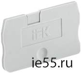 Заглушка для КПИ 2в-1,5/2,5 серая IEK