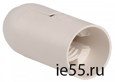 Ппл14-02-К02 Патрон подвесной пластик, Е14, белый, индивидуальный пакет, IEK