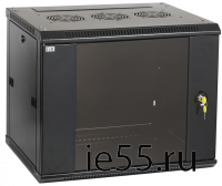 ITK Шкаф LINEA W 18U 600x450 мм дверь стекло, RAL9005