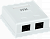 ITK Настенная инф. розетка RJ45, кат.5Е UTP, 2-порта