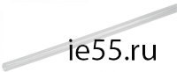 Термоусадочная трубка ТТУ 2/1 прозрачная 1 м IEK