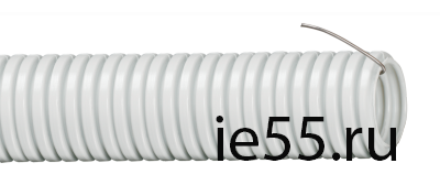 Труба гофр.ПВХ d 16 с зондом (50 м) IEK