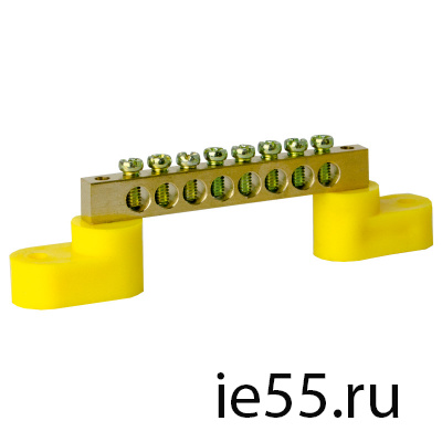 Шина TS-0609B 6*9  8 ways на угловых изоляторах