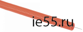 Труба гофр. ПНД d16 с зондом оранжевая (50м) IEK