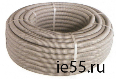 Труба гофрированная гибкая ПВХ d 32 с зондом (50 м) (CHINT)