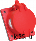Розетка встраиваемая ССИ-424 32А-6ч/380-415В 3Р+PЕ IP44 MAGNUM ИЭК