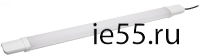 Светильник ДСП 1309 18Вт 6500К IP65 700мм белый пластик IEK