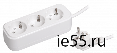 Удлинитель У03 3 места 2Р+РЕ/1.5 метра 3х1мм2 16А/250В CLASSIC IEK