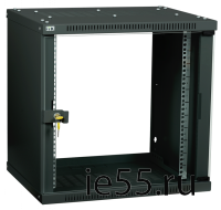ITK Шкаф LINEA WE 9U 600x450мм дверь металл серый