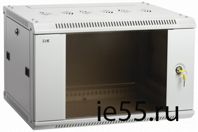 ITK Шкаф LINEA W 18U 600x450 мм дверь стекло, RAL7035