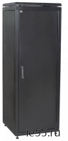 ITK Шкаф сетевой 19" LINEA N 28U 600х600 мм металлическая передняя дверь черный