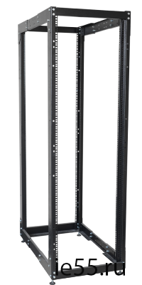 ITK 19" двухрамная стойка, 37U, 600x800 мм, чёрная