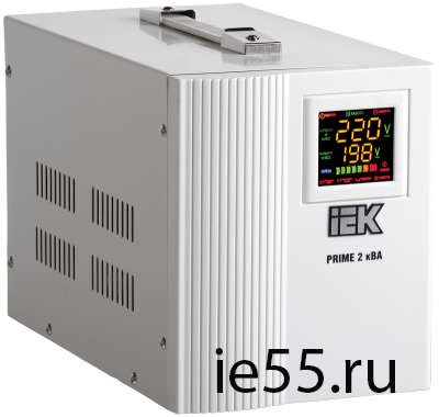 Стабилизатор напряжения переносной серии Prime 2 кВА IEK