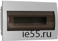 Корпус модульный пластиковый встраиваемый IP41 ЩРВ-Пк-18 IEK