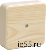 Коробка распаячная КМ для о/п 104х104х44мм сосна IEK