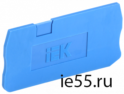 Заглушка для КПИ 3в-1,5/2,5 3 вывода синяя IEK