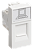 РКИ-10-00-П Розетка информационная RJ-45 UTP кат.5e (на 1 модуль) ПРАЙМЕР белая IEK