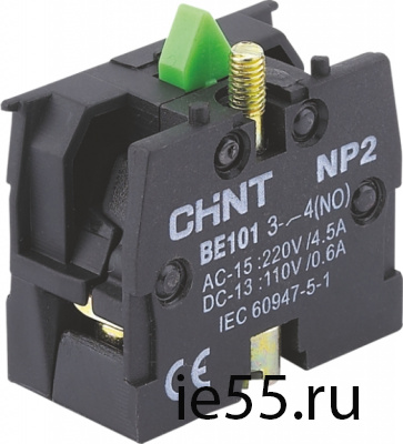 Лампа BA9s для NP2 зеленая светодиодная матрица AC/DC 110В (CHINT)