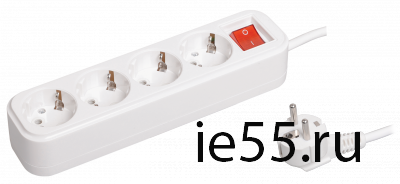 Удлинитель У04В 4 места 2Р+РЕ/1.5 метра 3х1мм2 16А/250В CLASSIC IEK