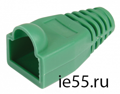ITK Колпачок изолирующий для разъема RJ-45, PVC, ЗЕЛЕНЫЙ