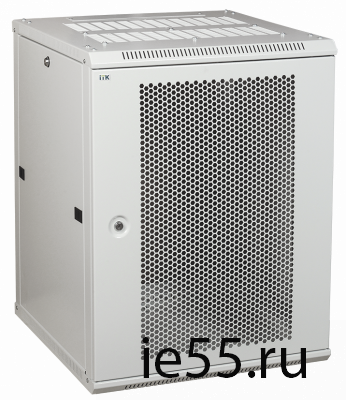 ITK Шкаф LINEA W 18U 600x450 мм дверь перфорированная, RAL7035