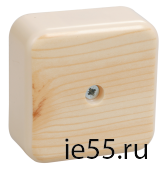 Коробка распаячная КМ для о/п 50х50х20мм сосна IEK
