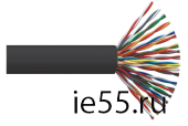 ITK Витая пара F/UTP кат.5E 25х2х24AWG LDPE черный (305м)