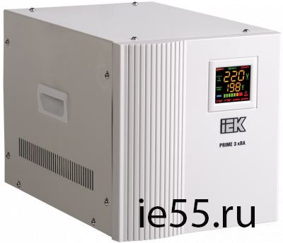 Стабилизатор напряжения переносной серии Prime 3 кВА IEK