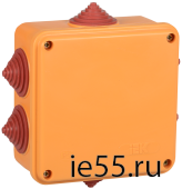 Коробка расп. огн. ПС 100х100х50мм 2P 6мм2 IP55 6 вв. IEK