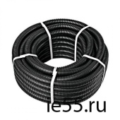 Труба гофрированная  гибкая ПНД легкая d 25 с зондом (50 м) (CHINT)