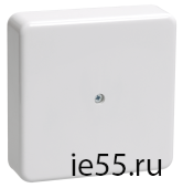 Коробка распаячная КМ для о/п 100х100х29мм белая IEK