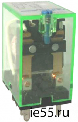 Промежуточное реле с кнопкой тестирования NJDC-17/4ZS  4 конт. 3А DC12В (CHINT)