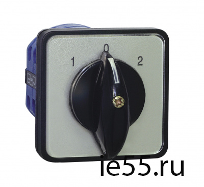 Кулачковый переключатель LW32-10/C03/2 , 10А, 3Р, "0-1" (CHINT)
