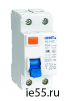 Устройство защитного отключения(УЗО) NL1-100 S 2P 80A 100mA 10kA тип AC (R) (CHINT)