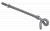Крюк спиральный КСА12-55/200 (BQC 12-55) ИЭК