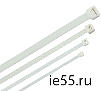 Хомут морозостойкий Хкм 3,6х200мм белый (100шт) IEK
