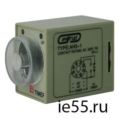 Pеле времени 220V AH3-1  (0 - 10 min) AC ЭНЕРГИЯ