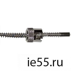 Термопара ТХА-107-5x10-0-КХ-7/0.2-2000 Оплетка кабеля из нержавеющей стали, чувствительная часть - г